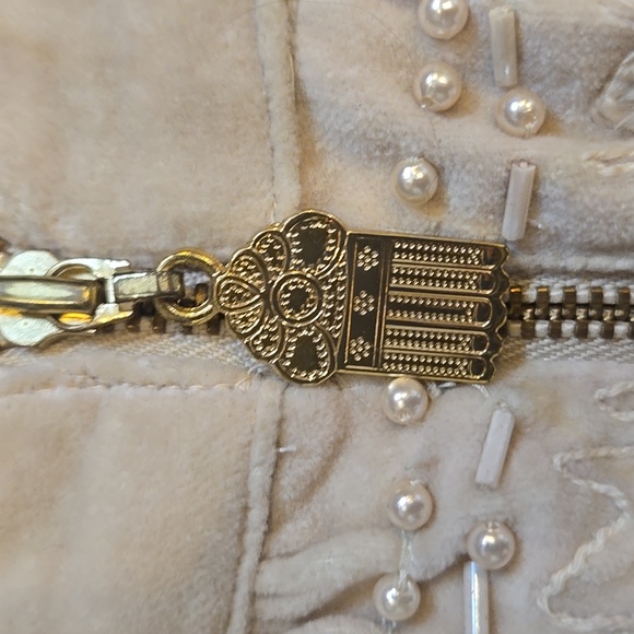 Manoush Unique Beaded/Ribbon Bow/Sequin Accent Skirt - Picture 10 of 13